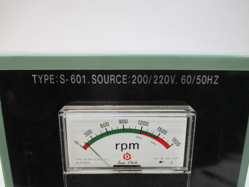 SAN CHIH ELECTRIC & MACHINERY S-601 200/220V NSMP