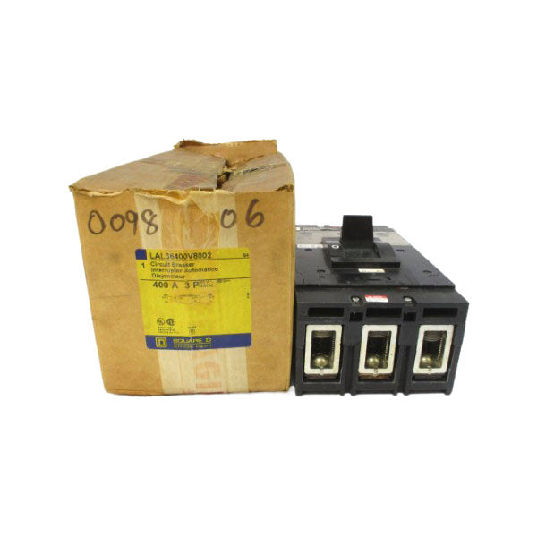 SQUARE D LAL36400V8002 SER. 4 600V 400A NSMP