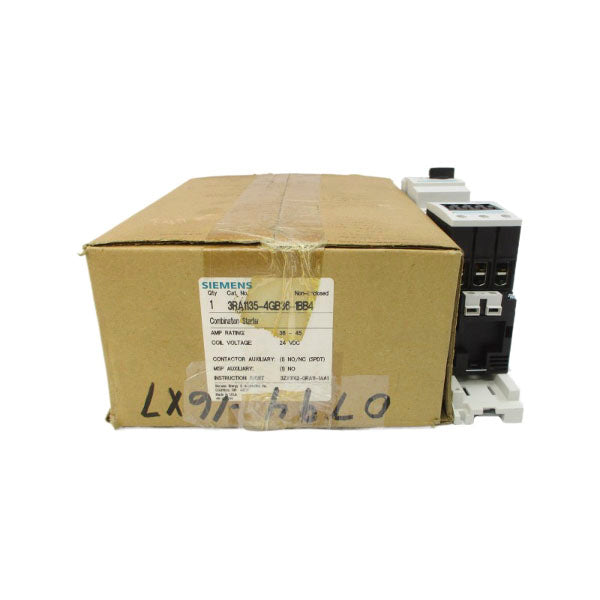 SIEMENS 3RA1135-4GB36-1BB4 24VDC 36-45A NSMP