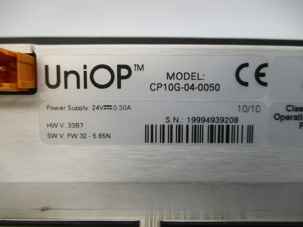 UNIOP CP10G-04-0050 24V 0.30A NSMP