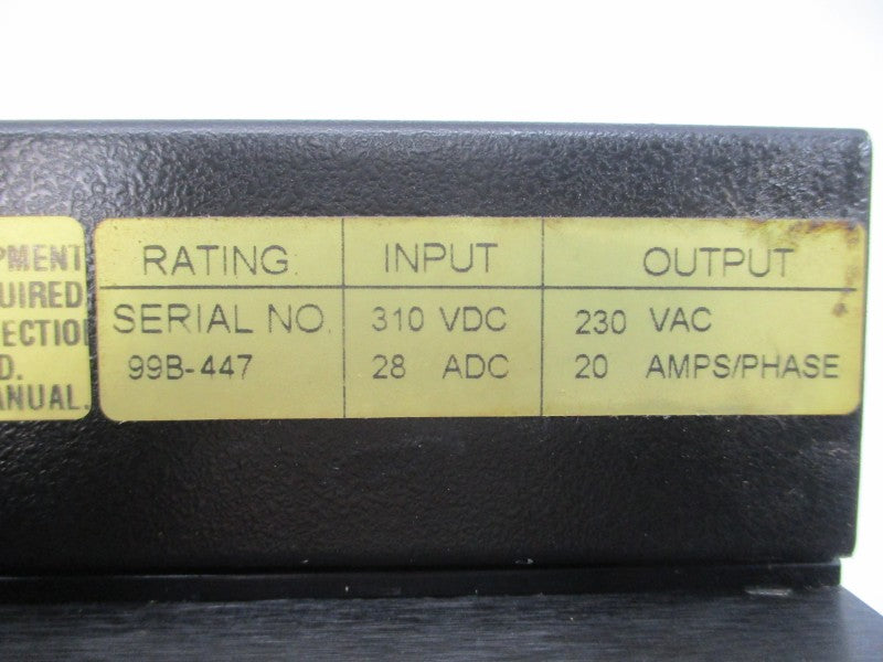 KOLLMORGAN BDS4A-220J-WO 310VDC 20A UNMP