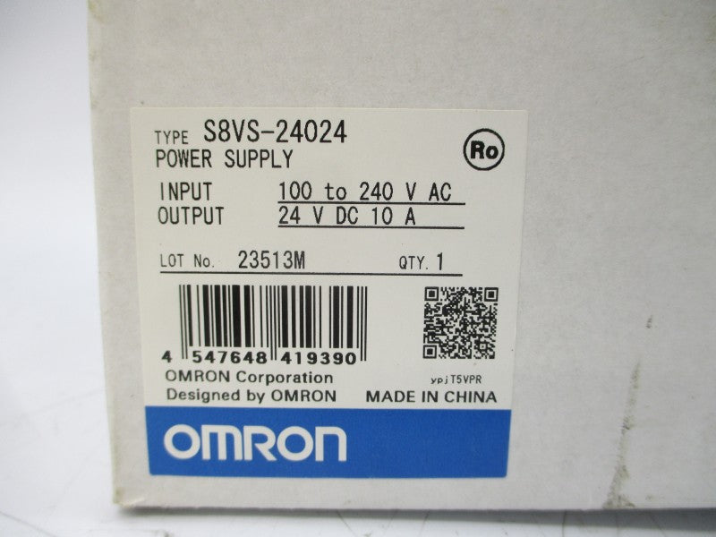 OMRON S8VS-24024 100-240VAC 3.8A NSMP