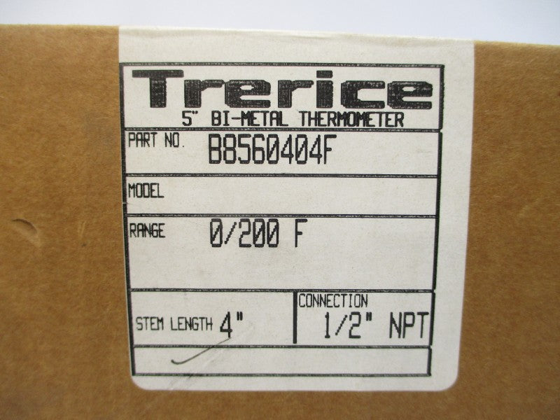 TRERICE B8560404F 0/200'F 1/2" STEM4 NSMP