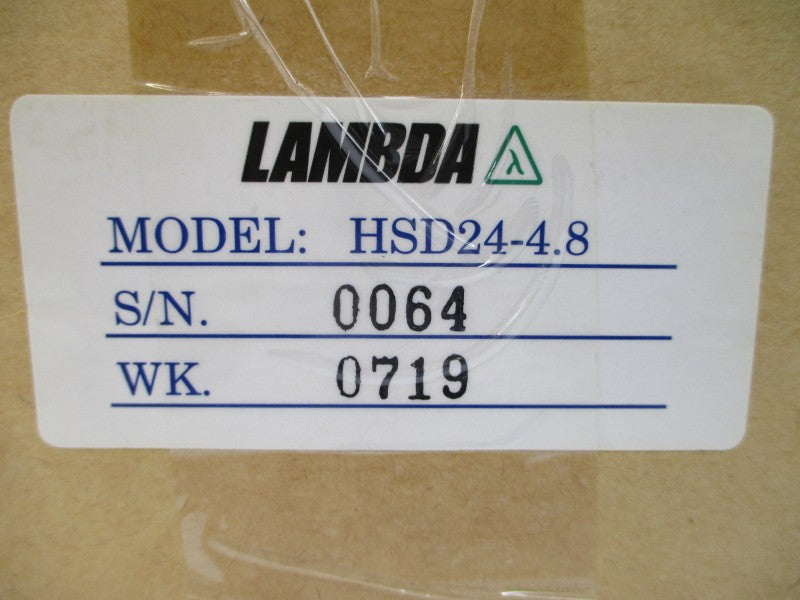 LAMBDA HSD24-4.8 240VAC 4.8A NSMP