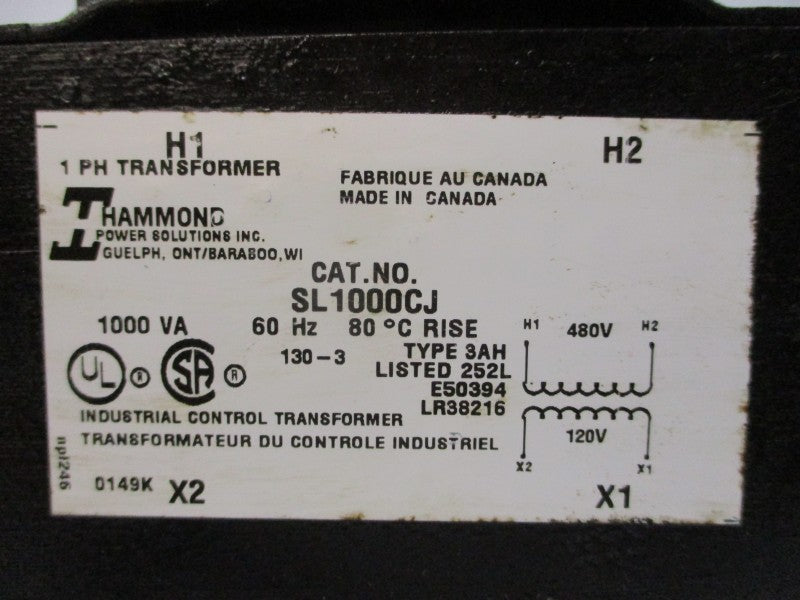 HAMMOND POWER SOLUTIONS SL1000CJ 480V NSNP
