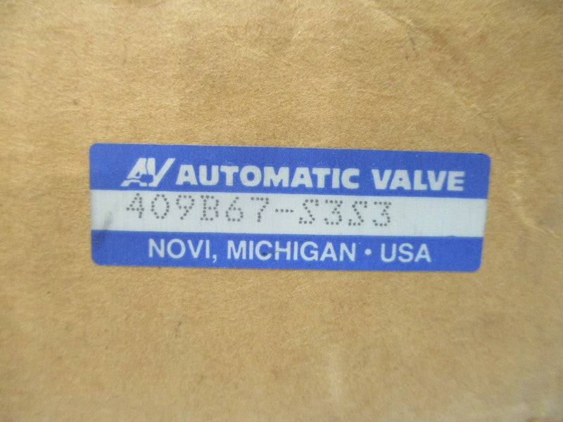 AUTOMATIC VALVE 409B67-S3S3 NSFS
