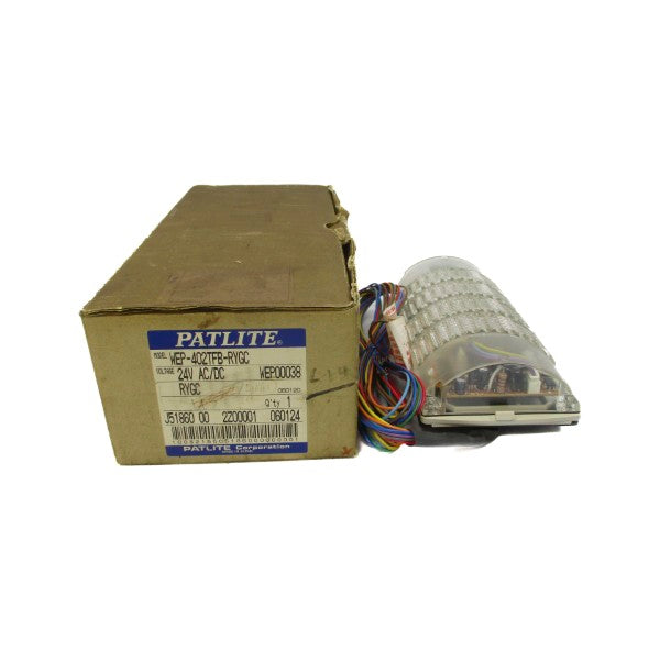 PATLITE WEP-402TFB-RYGC 24VAC/DC NSMP