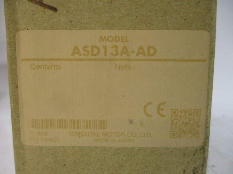 ORIENTAL MOTOR ASD13A-AD 100-115V 3.3A NSMP