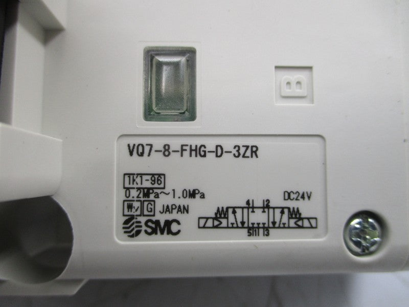 SMC VQ7-8-FHG-D-3ZR 24VDC NSMP