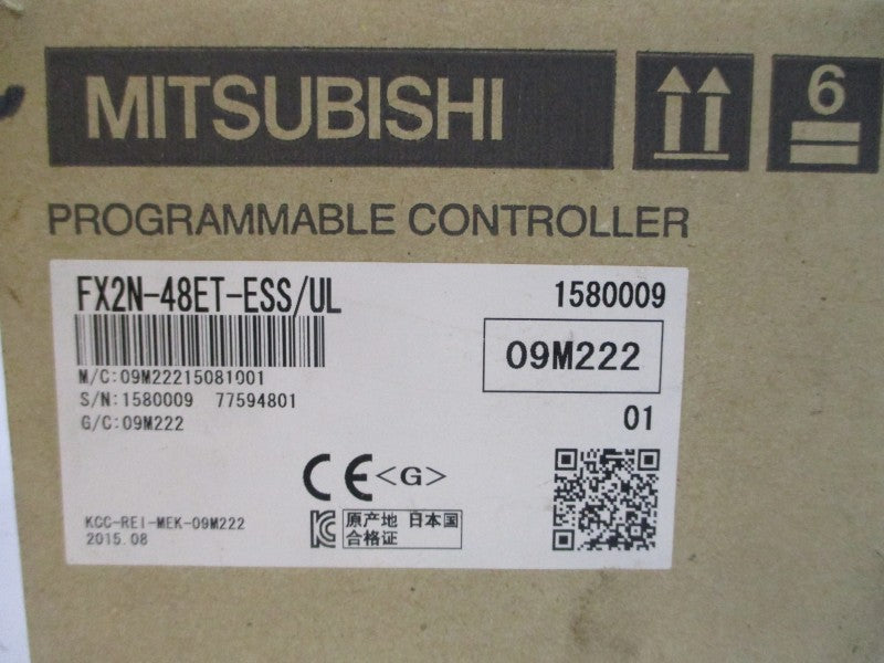 MITSUBISHI FX2N-48ET-ESS/UL 100-240VAC 0.5A NSMP