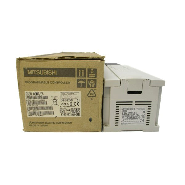 MITSUBISHI FX3U-80MR/ES 100-240VAC 2A NSMP