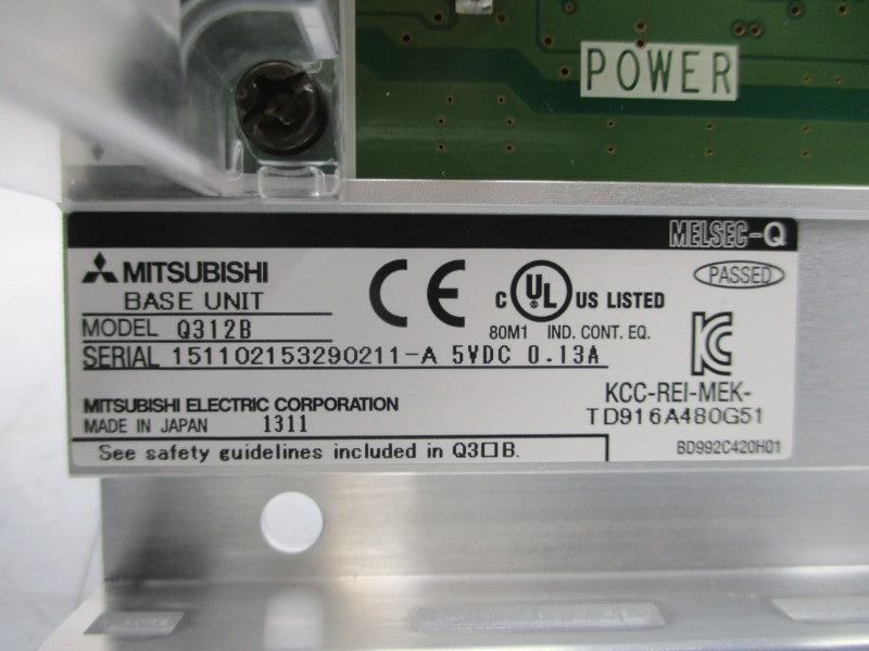 MITSUBISHI Q312B 5VDC 0.13A NSMP