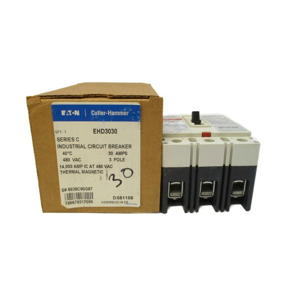 CUTLER HAMMER EHD3030 SER. C 480VAC 30A NSMP