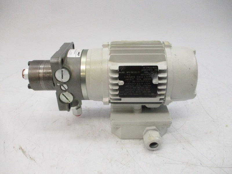 SKF MFE5-4000-V57A+1FV W/ NFU56/2D-11 440-480/254-280V 0.35/0.61A NSNP