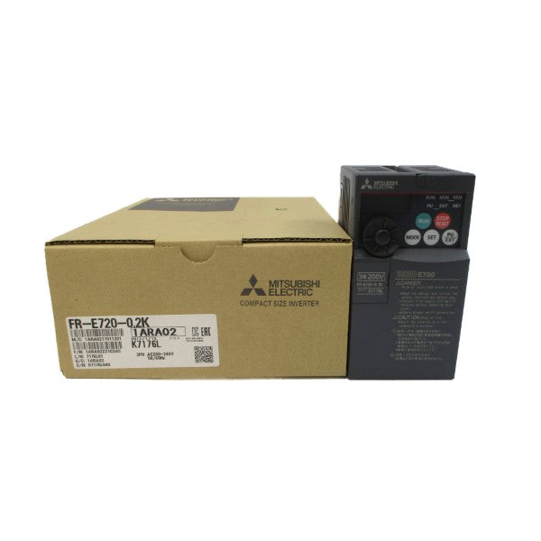 MITSUBISHI FR-E720-0.2K 200-240VAC 2.8A NSMP