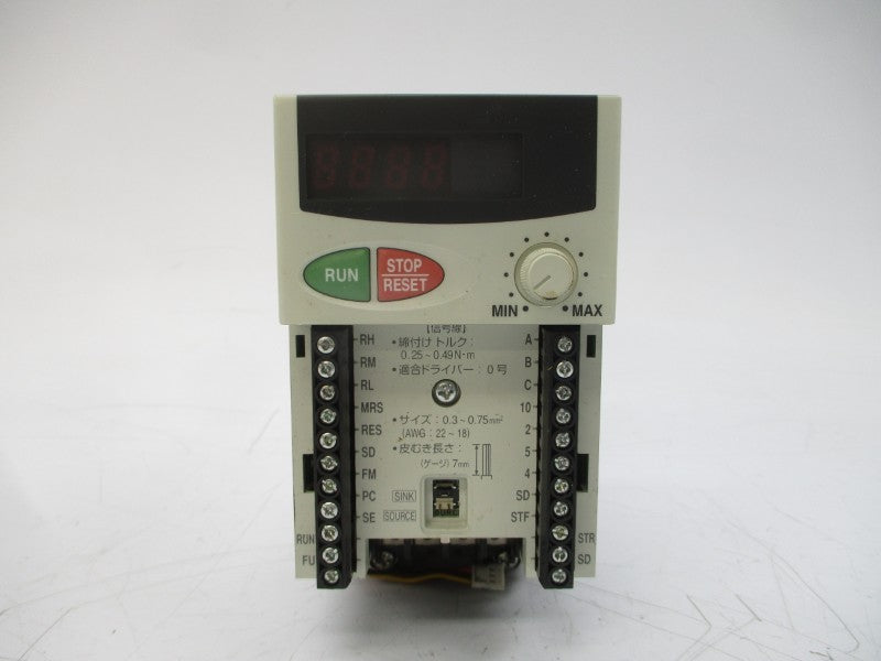MITSUBISHI FR-E520-0.75K 200-240VAC 8.2A NSMP