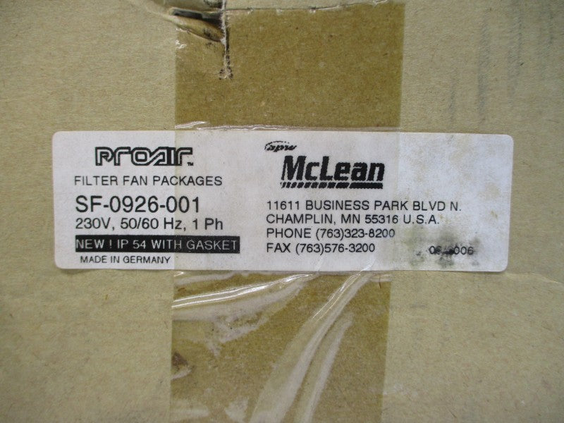 MCLEAN SF-0926-001 230V .11A NSMP
