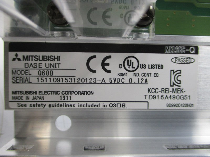 MITSUBISHI Q68B 5VDC 0.12A NSMP