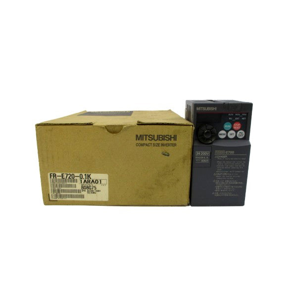 MITSUBISHI FR-E720-0.1K 200-240VAC 1.5A NSMP