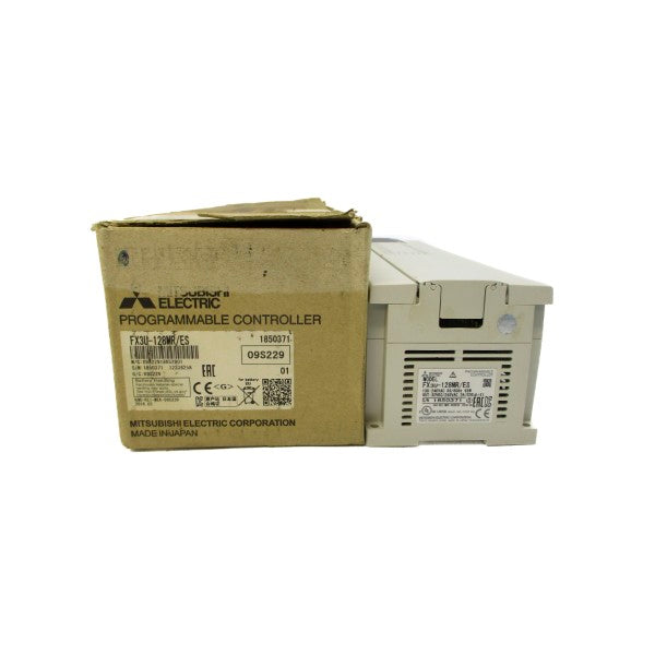 MITSUBISHI FX3U-128MR/ES 100-240VAC 2A NSMP