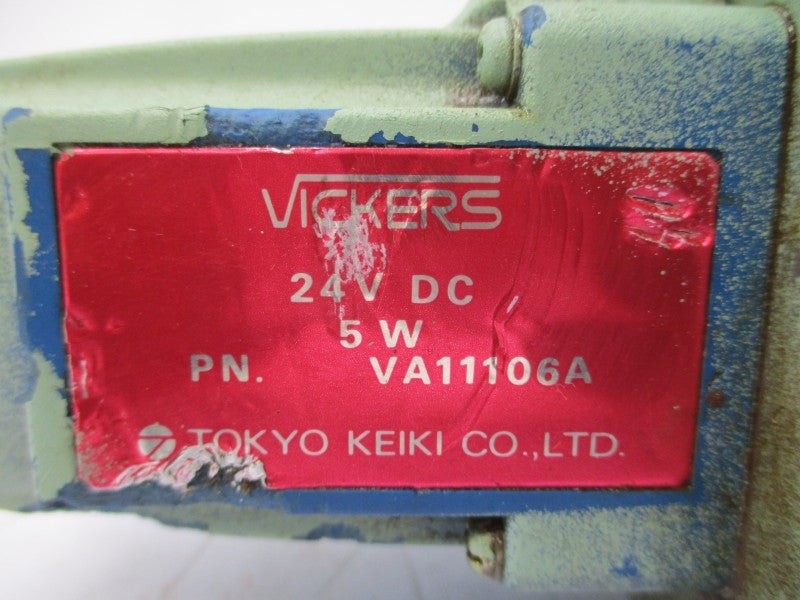 VICKERS DG5S533CPL28H20 24VDC UNMP