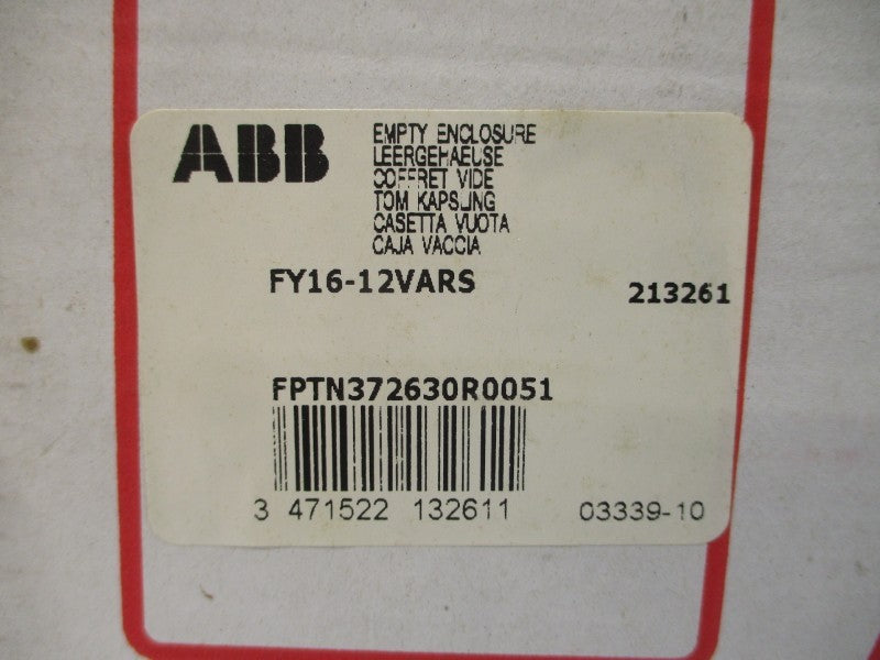 ABB FY16-12VARS NSMP
