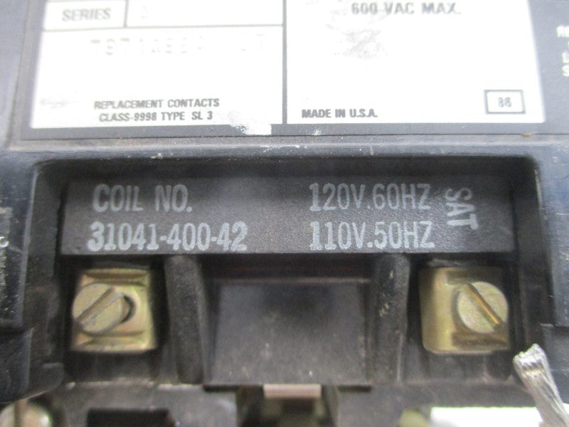 SQUARE D 8536SCO3SV02 SER. A 110/120V UNMP