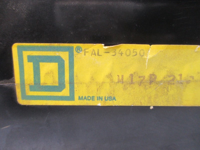 SQUARE D FAL34050 480VAC 50A (BLACK) UNMP