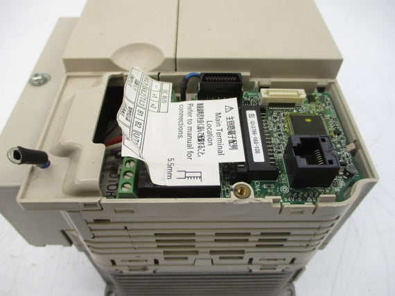YASKAWA ELECTRIC CIMR-VU2A0020FAA 200-240VAC 24.0/18.9A REV. A (AS PICTURED) NSNP