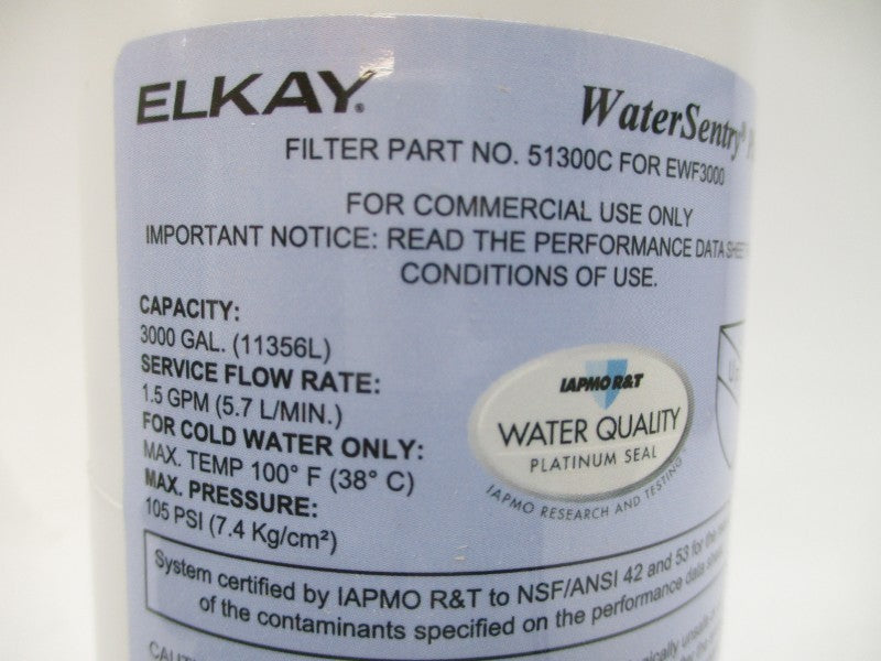 ELKAY 51300C 105PSI REV. A NSMP