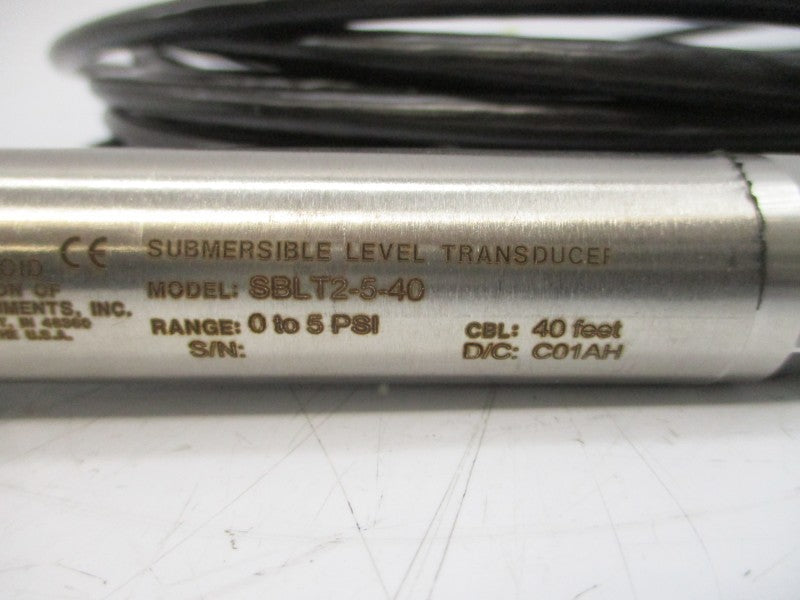 MERCOID SBLT2-5-40 0-5PSI 40FT NSMP