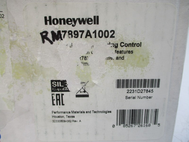 HONEYWELL RM7897A1002 120VAC REV. D NSMP