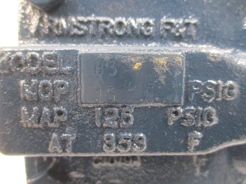 ARMSTRONG F&T B3 15/125PSI NSNP
