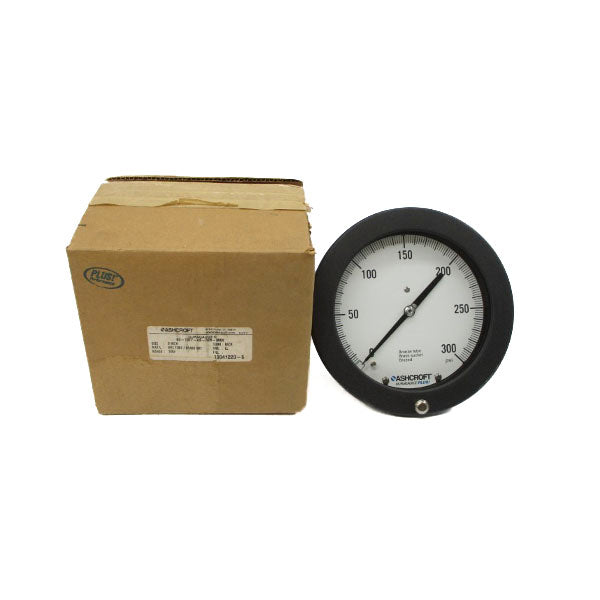 ASHCROFT 60-1377-AS-02B-300# 0-300PSI 6" NSMP