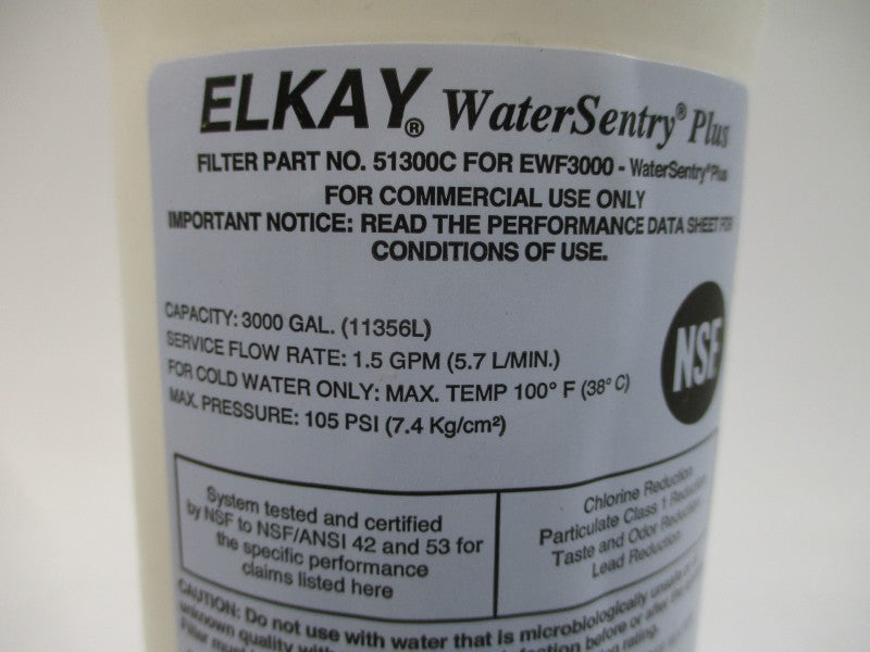 ELKAY 51300C 105PSI REV. SII NSMP