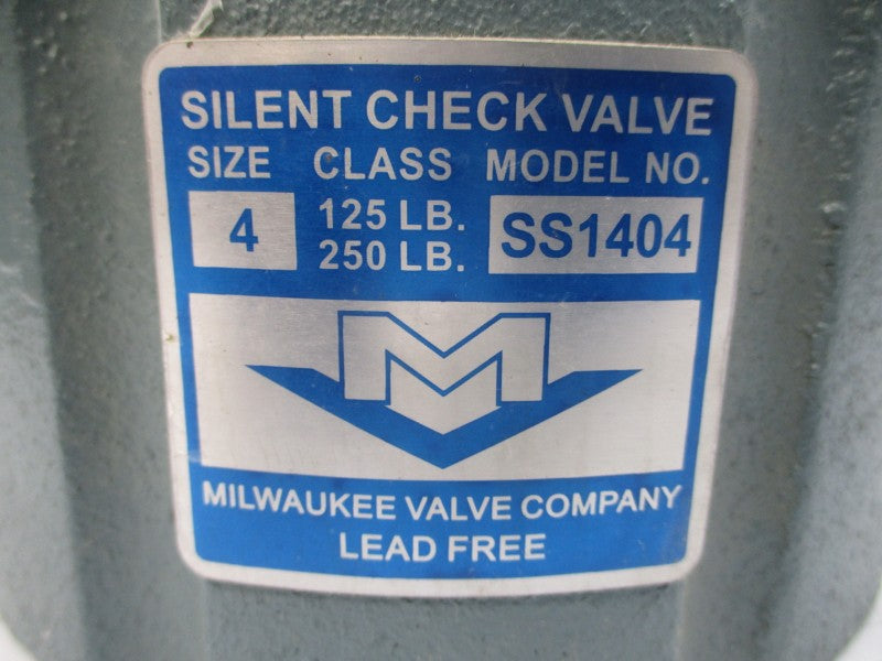 MILWAUKEE VALVE SS1404 4" NSNP