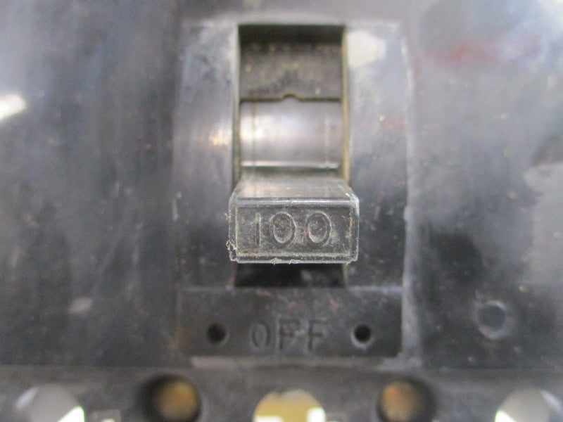 SQUARE D FA-34100 480VAC 100A UNMP