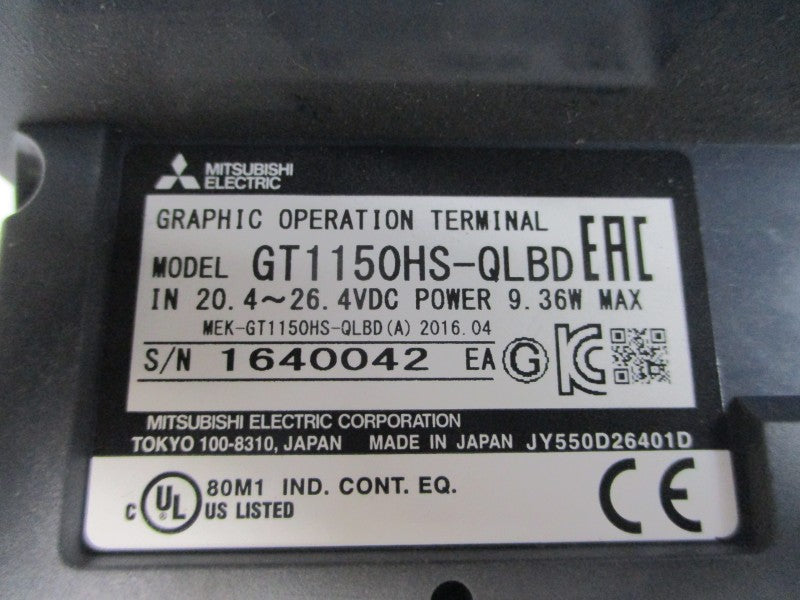 MITSUBISHI GT1150HS-QLBD 4-26.4VDC NSMP