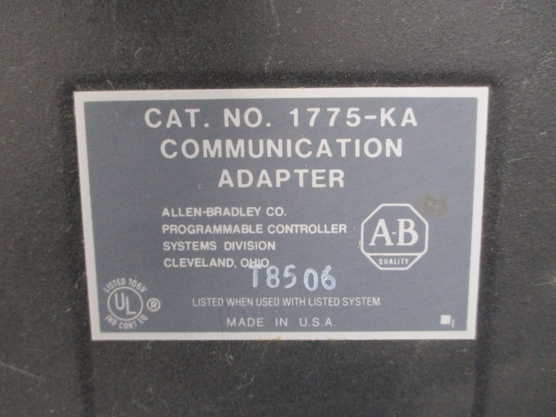 ALLEN BRADLEY 1775-KA UNMP