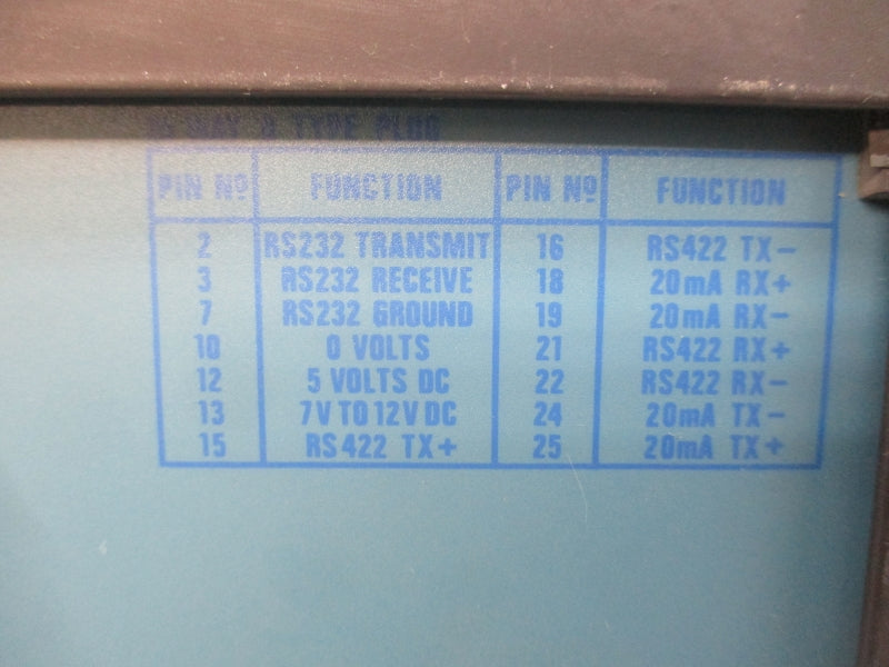 ATLAS CONVERTING EQUIPMENT 127231 7-12VDC UNMP