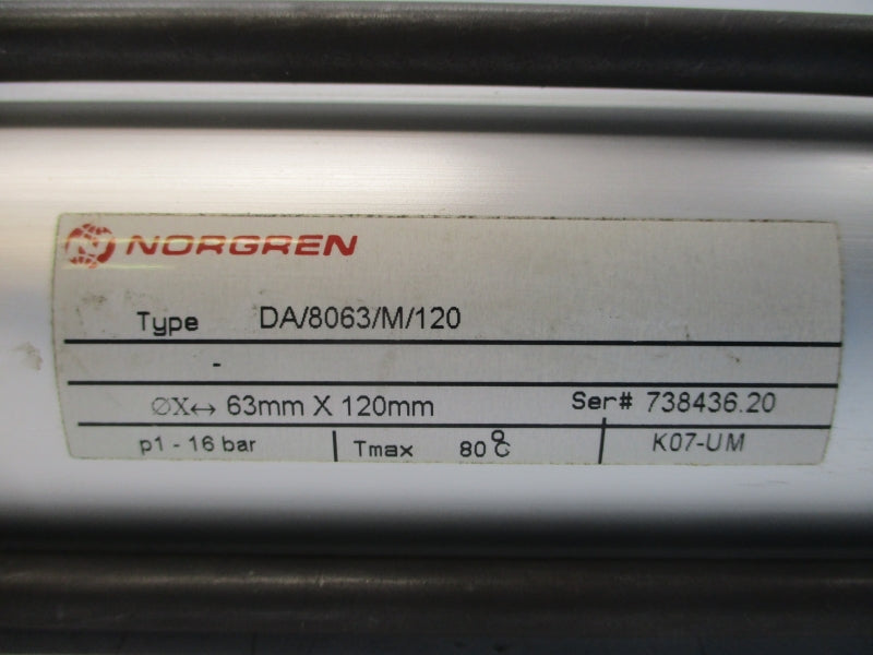 NORGREN DA/8063/M/120 NSNP