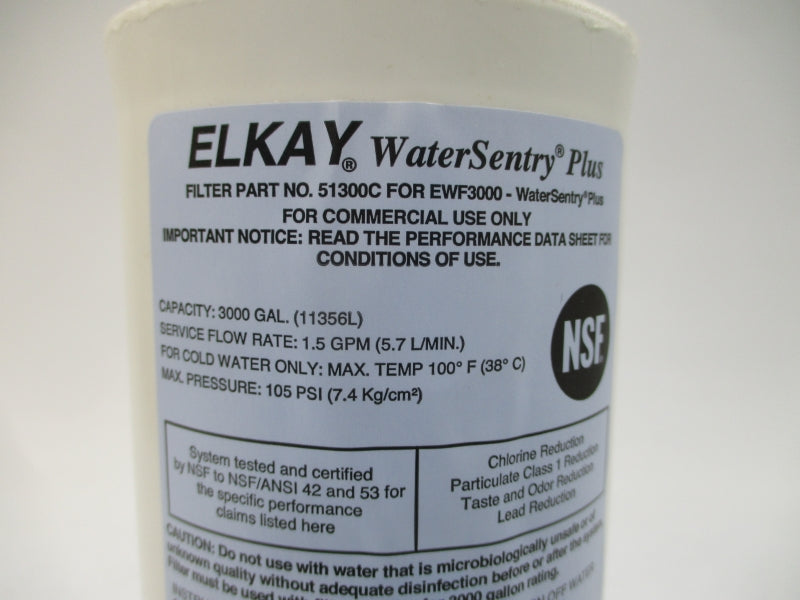 ELKAY 51300C 105PSI REV. SII NSNP