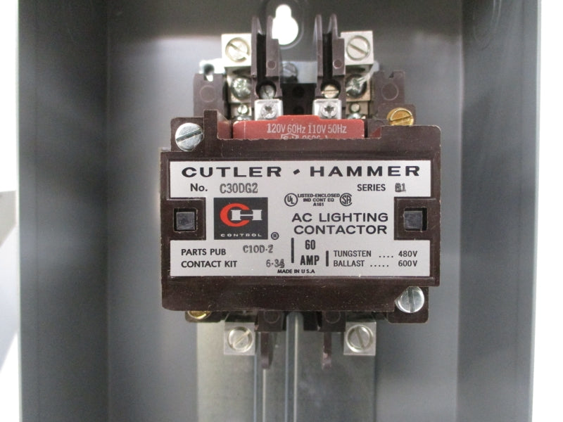 CUTLER HAMMER C30DG2AB SER. B1 120V 60A NSMP
