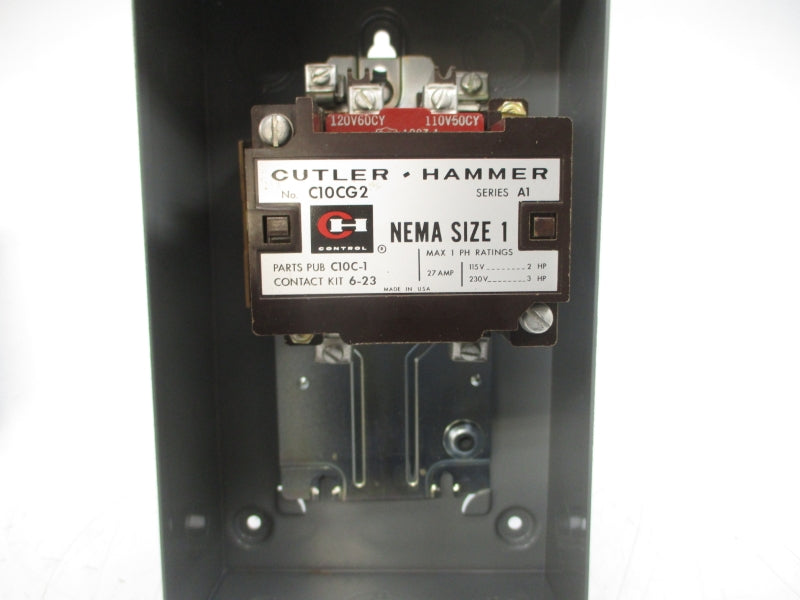 CUTLER HAMMER C10CG2A SER. A1 110/120V 27A NSMP