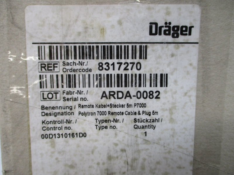 DRAGER 8317270 P3U NSMP