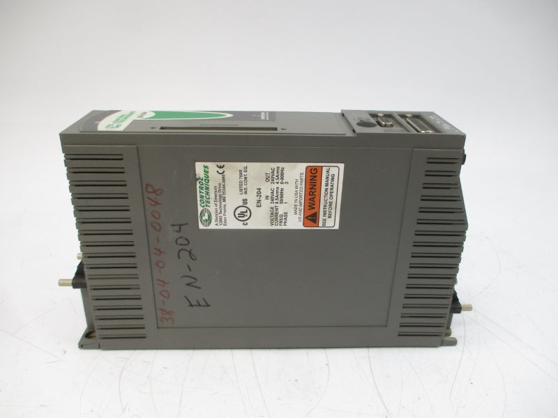 CONTROL TECHNIQUES EN-204-00-000 960500-10 240VAC 8.5A REV. A3 NSNP