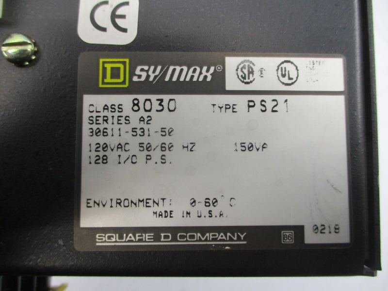 SQUARE D 8030PS21 SER. A2 120VAC NSNP