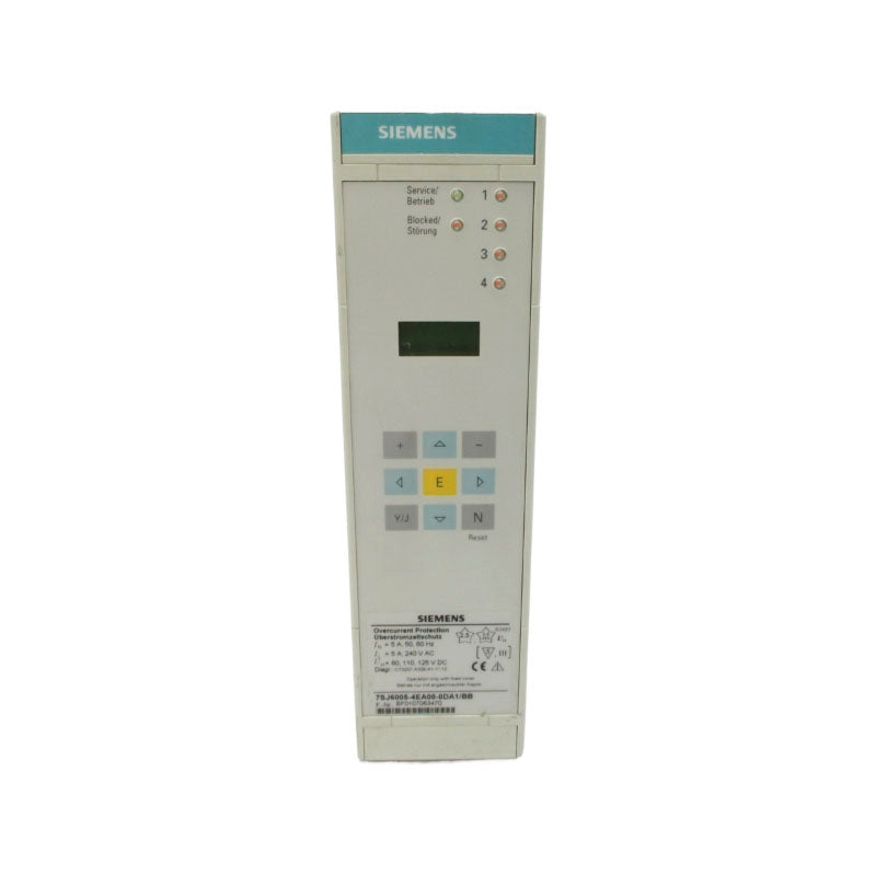 SIEMENS 7SJ6005-4EA00-0DA1/BB 240VAC 5A NSNP