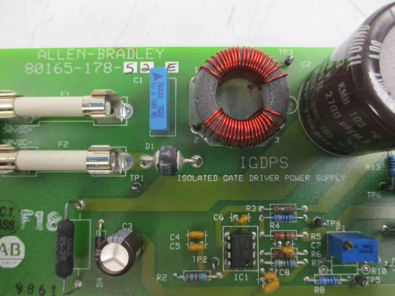 ALLEN BRADLEY 80165-178-52-R REV. E (BR/YL) NSMP