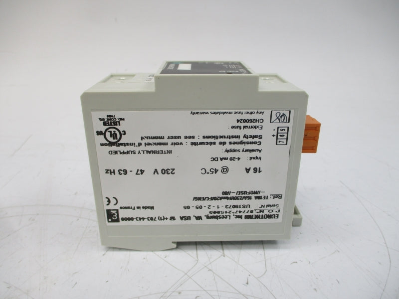 EUROTHERM TE10A16A/230V/4MA20/FC/ENG/-//NOFUSE/-//00 230V 16A NSMP